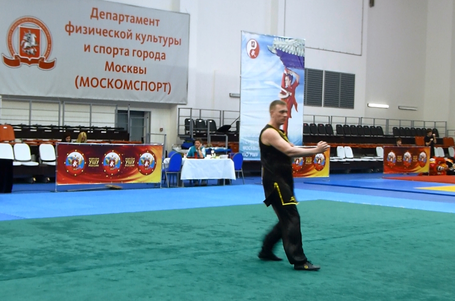 Выступление Алексея Дудина на 1-м Чемпионате России по юнчуньцюань (Вин Чун), февраль 2015 года
